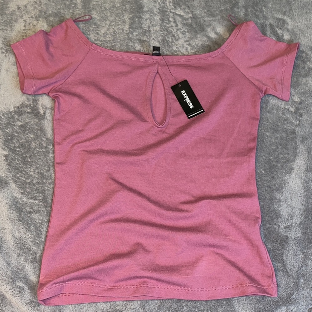 Brand new off the shoulder top from express.
